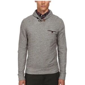 Billy Reid Shiloh Shawl Pullover Sweater Size Large EUC